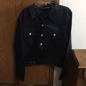 Mountain Lake Navy Blue Shirt Size Small